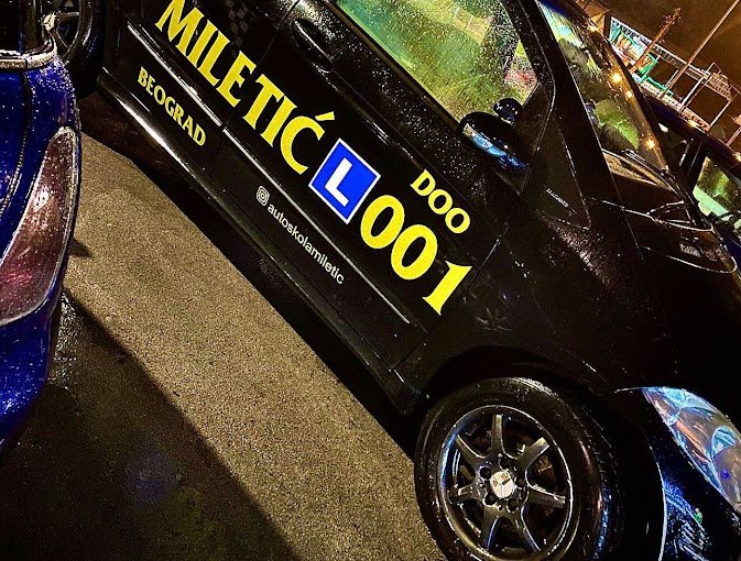 Vozilo Auto škole Miletić